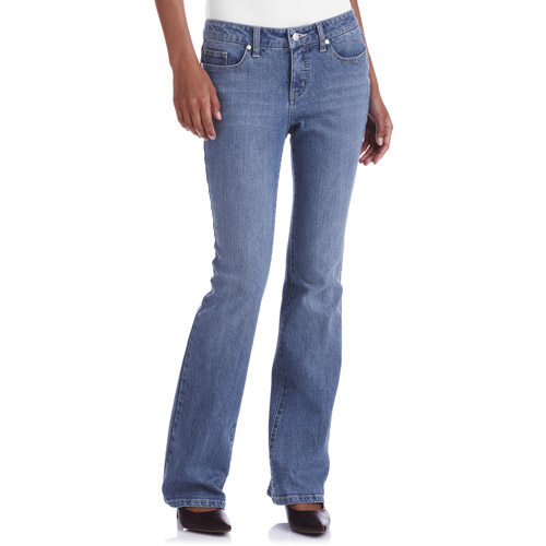 Women's Basic Bootcut Jeans - image 1 of 1