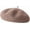 Camel, variant on Wool Berets for Women - Classic French Beret Hats for Women and Kids, Solid Color Artist Style