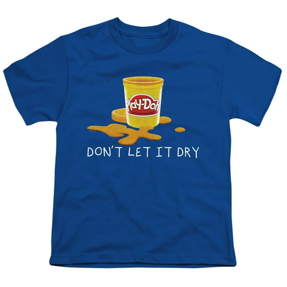 Play Doh Dry Out S/S Youth 18/1 T-Shirt Royal Blue