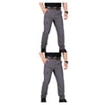 thumbnail image 4 of Pantalones cargo Minnieouse para hombres al aire libre de secado rápido impermeables transpirables Gris SG, 4 of 6
