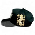 thumbnail image 4 of VAGO BARAJA DE ORO Gorra Visera Curva Negra Imitación Piel, 4 of 4