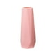 thumbnail image 2 of Jarrón de plástico esmaltado para arreglos florales | Decoración para sala y mueble de TV | Maceta para flores secas | Rosa, blanco y verde, 2 of 6
