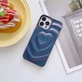 thumbnail image 5 of Compatible with 13 Pro Max Case，3D Love Water Ripple Pattern，Soft TPU Slim Shockproof Satin Glossy Cover for Girls Boys.（Pprple） Purple, 5 of 12
