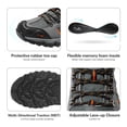 thumbnail image 3 of Zapatos de senderismo impermeables de cuero para hombre NORTIV 8 talla 11, 3 of 7