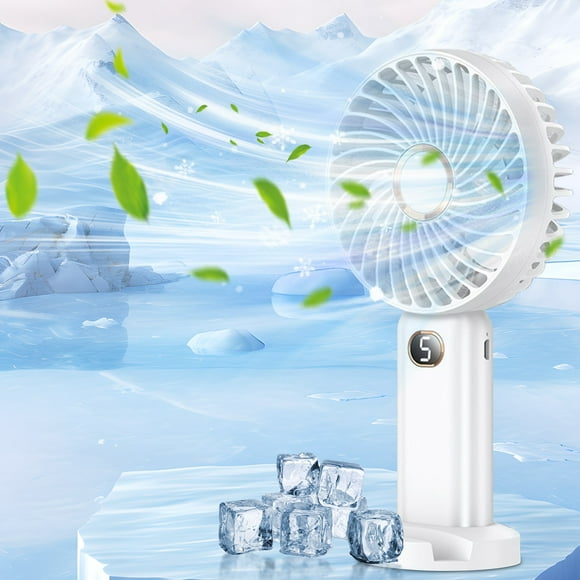 Handheld Fan Rechargeable Silent Strong Wind Mini USB Small Fan