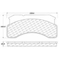thumbnail image 2 of Centric 102.02360 - C-Tek Semi-Metallic Front Disc Brake Pads, 2 of 4