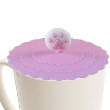 

Fovolat Silicone Cup Lids Cute Fruit Pattern Mug Cup Cover Lid Dustproof Leak-proof Water Cup Silicone Lid Coffee Beer Cup Water Cup Leak-Proof Cup Lid benefit