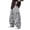 H302 Grey, variant on SJLDQY Boys Cargo Pants Elastic Waist Straight leg Baggy Pants Casual Streetwear Loose Trousers with Pockets