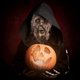 thumbnail image 2 of Máscara cosplay de Halloween, máscara de monstruo bioquímico, máscara de musgo Zombie, máscara de fiesta de terror, máscara de terror de casa embrujada Afortunado Sencillez, 2 of 2
