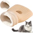 thumbnail image 4 of Saco para Gatos Cama Cueva Túnel Nido Felpa Suave Suministros, 4 of 9