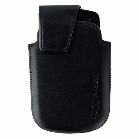 UPC 843163087255 product image for BlackBerry Leather Pouch with Clip for BlackBerry Bold 9900 / 9930 - Black | upcitemdb.com