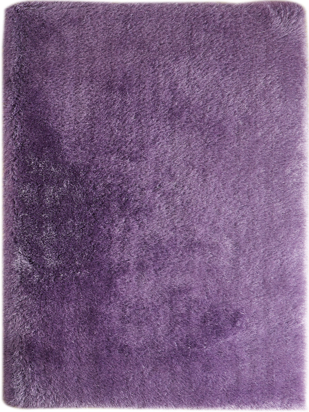 AMER Purple Shag Area Rug 5'x7'6"