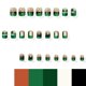 thumbnail image 4 of 24 uñas postizas para el Día de San Patricio, pegatinas para uñas, pegatinas completas de larga duración, parches para uñas., 4 of 6