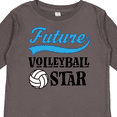 thumbnail image 4 of Inktastic Future Volleyball Star Gift Boys Long Sleeve Toddler T-Shirt, 4 of 5
