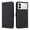 Black, variant on Phone Wallet Case for Samsung Galaxy S26 Edge with Stand - Leather Folio Cover & Card Slots Green