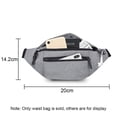 thumbnail image 2 of Riñonera diagonal para viajar y correr, riñonera impermeable, riñonera para deportes de ocio, riñonera para fitness, riñonera para teléfono móvil MFZFUKR BST3009711-2, 2 of 6