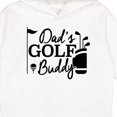 thumbnail image 3 of Inktastic Dad's Golf Buddy Toddler Hoodie, 3 of 4