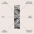 thumbnail image 2 of JONATHAN Y SILK ORCHID 2 x 8 Runner Rug, Swirl Marbled Abstract - Black/Ivory, SOR203E-28, 2 of 7