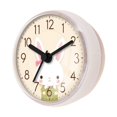 thumbnail image 1 of Reloj de pared para ducha, resistente al agua, redondo, antivaho y con fuerte succión. Blanco, 1 of 9