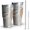 Brown Boho Abstract, variant on 30oz Multicolor Chevron Pattern Tumblers Stainless Steel Tumbler with Lid and Straw,Vacuum Insulated Double Wall Travel Tumbler Cups Mug with Cleaning Brush for Coffee,Tea