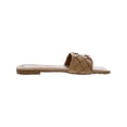 thumbnail image 3 of Journee Collection Womens Cassay Slip On Flat Slide Sandals, 3 of 3
