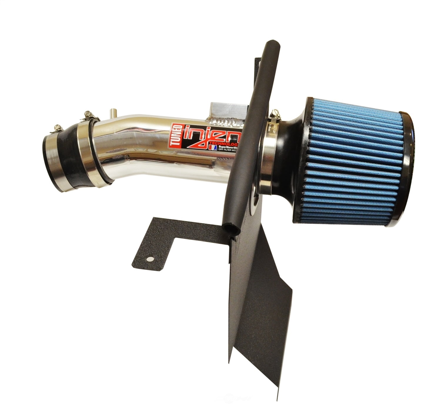 Injen SP6066P Short Ram Air Intake System; Incl. Tubing/Filter/Hardware/Instruction; w/MR Technology/Air Fusion/Heatshield; HP Gains +7 HP/Torque +6 lbs./ft.; Polished;
