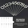 thumbnail image 3 of MLINS 10pcs Birthday Party Number 09 Cake Picks Exquisite Birthday Cake Decorations, 3 of 8