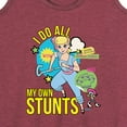 thumbnail image 3 of Toy Story 4 - I Do My Own Stunts Bo - Women's Racerback Tank Top, 3 of 5