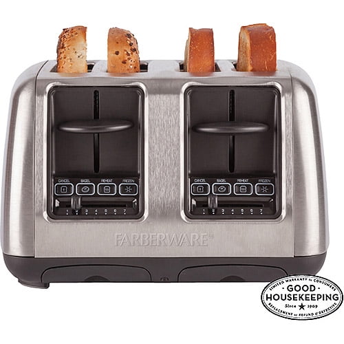 Farberware 4 Slice Stainless Steel Toaster