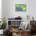 thumbnail image 4 of Art.com Map of Hawaiian Islands Stretched Canvas Print Wall Art, 36" x 24", 4 of 4