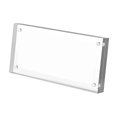 thumbnail image 3 of Fiocias Dollar Bill Display Frame Acrylic Versatile Currency Display Holder Transparent Portable Protector Suitable for Collectors Home Office Study Decor 18.7cmx9.1cm, 3 of 8
