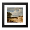 thumbnail image 2 of Guillam Dubois 22x20 Black Modern Framed Museum Art Print Titled - Landscape with the Dune (1650), 2 of 5