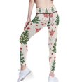 thumbnail image 3 of Ckdifva Christmas Trees and Snow Yoga Pants with Pockets for Women Workout Athletic Yoga Leggings, 3 of 7