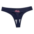 thumbnail image 1 of Culotte String Femme Aguichant Mode Délicate Culotte Femme Culottes Impression Lèvres Aguichant String sous-Vêtement, 1 of 5