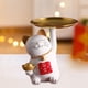 thumbnail image 4 of Bandeja de almacenamiento de Escritorio Soledad Escultura de gato decorativa, 4 of 6