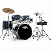 Mapex RB5844FTCYB Rebel 5 Piece Royal Blue Drum Kit w/Cymbals, Throne + Hardware