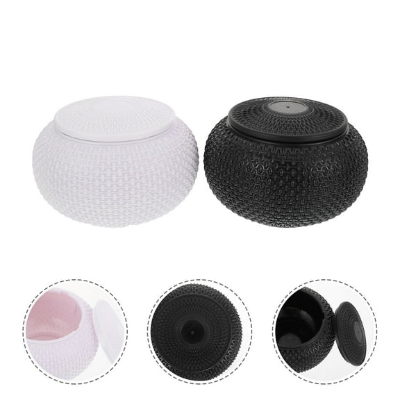 EXHUMKY Plastic Chess Piece Organizer Set of 2, Durable Storage Box for Chess Pieces, Sturdy and Portable Design