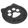 thumbnail image 4 of Interior Dog Door, Plastic Cat Door Scratch Resistant Prevent Collision  For Dogs Black, 4 of 8