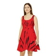 thumbnail image 3 of Effete Feline Claw Marks Scratch Women Skater Dress (AOP), 3 of 6