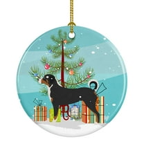 Appenzeller Sennenhund Christmas Ceramic Ornament