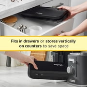 FoodSaver VS1210 Space Saving Vacuum Sealing System, Black