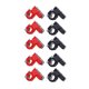 thumbnail image 4 of Abrazaderas De Batería De Liberación Rápida, Conector De Terminal De Batería Operación Fácil Multifuncional Estable Y Confiable 5 Pares Para Equipos Eléctricos ANGGREK Otros, 4 of 8