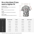 thumbnail image 5 of Yiaed Cute Panda Print Mens Casual Wrinkle Free Shirts Short Sleeve Button Down Summer Stretch Dress Shirt-XX-Large, 5 of 5