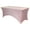 Blush, variant on - 8ft Robin Egg Rectangular Spandex Table Covers Fitted Tablecloth Wedding Event Patio Decorations Elastic Fabric Stretch for Folding Table