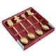 thumbnail image 5 of 1 conjunto de elementos navideños cucharas de acero inoxidable postre cucharas de vajilla de Navidad, 5 of 8