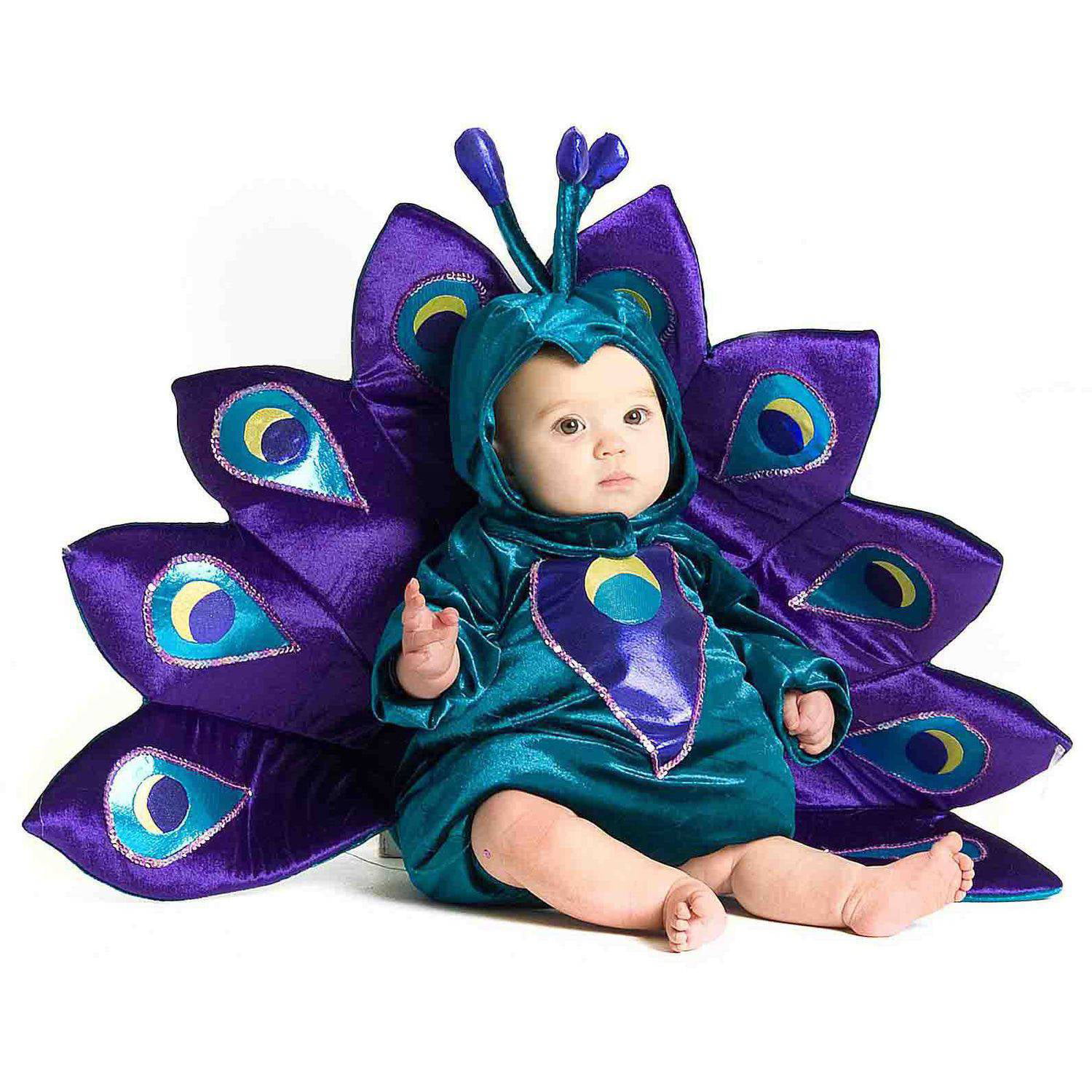 peacock dress for baby