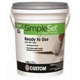 thumbnail image 2 of Custom Building Products SimpleSet White Thin-Set Mortar 1 gal, 2 of 2