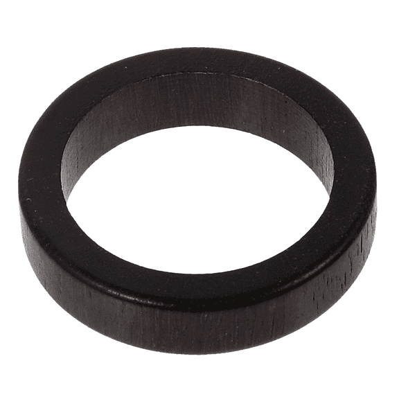 LULULION Wood Jewelry Unique Rings 1Set Retro Style Daily Wear Decoration