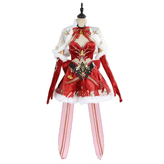 Xila's Snow Bell Christmas Dress - Holiday Character Dress