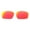 Fire Red Mirror Coated - Polarized, variant on Walleva Ice Blue Polarized Replacement Lenses for Oakley Siphon Sunglasses